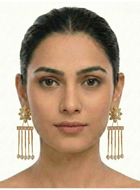 Antique Polki Earrings